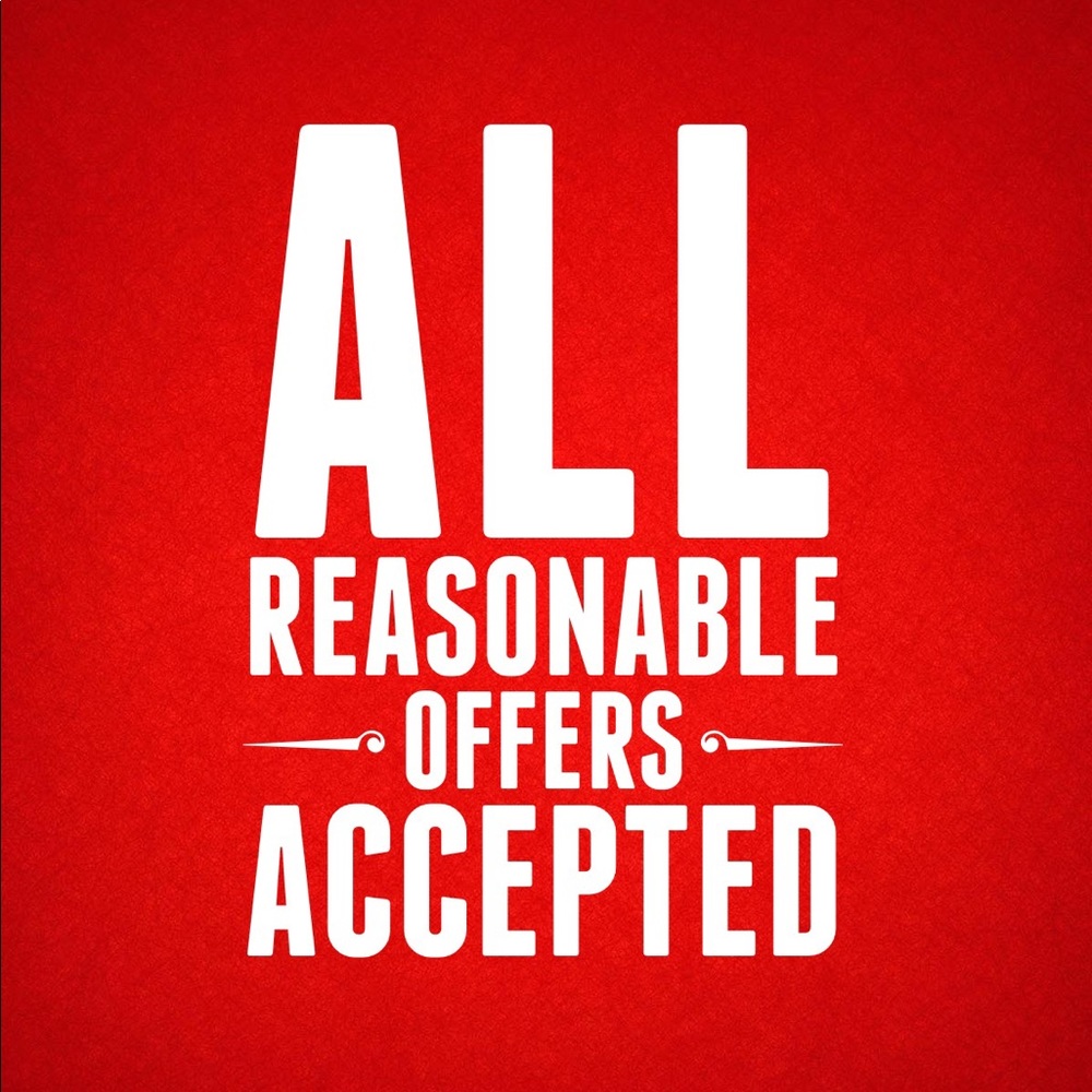 We stand behind all of our products and accept all reasonable offers.